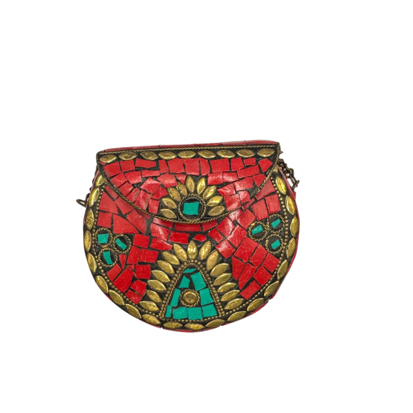 Hardshell MINI Clutch Bag - Red